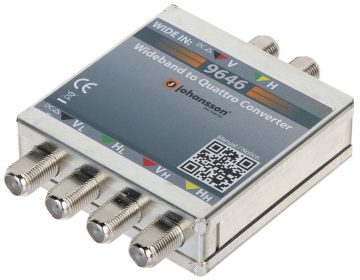 NO WIDEBAND UZ QUATTRO SIGNĀLA PĀRVEIDOTĀJS MS-9646 JOHANSSON