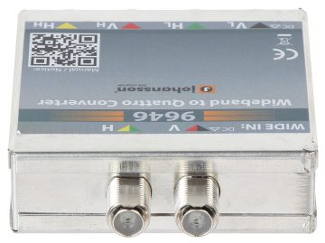 NO WIDEBAND UZ QUATTRO SIGNĀLA PĀRVEIDOTĀJS MS-9646 JOHANSSON