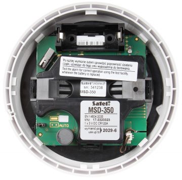 BEZVADU DŪMU DETEKTORS MSD-350 SATEL BEZVADU DŪMU DETEKTORS MSD-350 SATEL