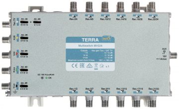 Мультисвитч МВ-524 5 входов/24 выхода TERRA