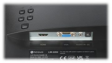 МОНИТОРЫ VGA, HDMI, АУДИО NEOVO/LW-2202 21,5" МОНИТОРЫ VGA, HDMI, АУДИО NEOVO/LW-2202 21,5"