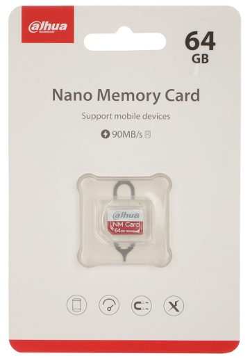 ATMIŅAS KARTE NM-N100-64GB NM Card 64 GB DAHUA