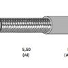 KOAKSIĀLAIS KABELIS NS113-TRISHIELD/300