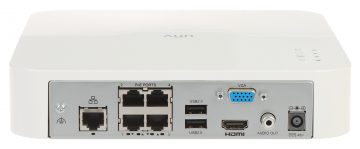 IP REJESTRATORS NVR301-04LS3-P4 4 KANĀLI, 4 PoE UNIVIEW