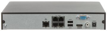 IP REJESTRATORS NVR301-04S3-P4 4 KANĀLI, 4 PoE UNIVIEW