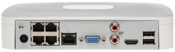 IP REJESTRATORS NVR4104-P-4KS2/L 4 KANĀLI, 4 PoE DAHUA