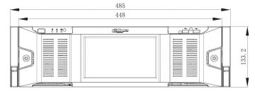 IP REJESTRATORS NVR616D-128-4KS2 128 KANĀLI +eSATA DAHUA