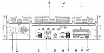 IP REJESTRATORS NVR616D-128-4KS2 128 KANĀLI +eSATA DAHUA