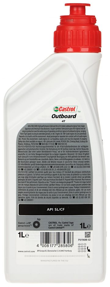 MOTOREĻĻA OIL-4S-1L/CASTROL 4-TAKTU DZINĒJIEM