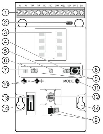 DIVKĀRŠAS TEHNOLOĢIJAS MIKROVIĻŅU DETEKTORS + PIR OPAL-PRO SATEL