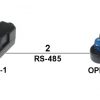 PĀRSPRIEGUMA IEROBEŽOTĀJS OPRS-1 SIMETRISKĀS LĪNIJAS RS-485