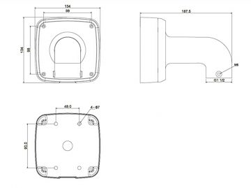 CAURULES ADAPTERIS PFB302S-V2 DAHUA