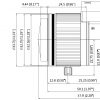 OBJEKTĪVA ZOOM IR MEGA-PIXEL PFL2712-E6D 2.7 ... 12 mm DC DAHUA