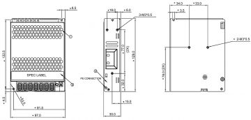 SLĒGIERĪCES ADAPTERIS PMT-24V100W2BA Delta Electronics