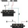 ADAPTERIS STRĀVAS PIEGĀDEI AR VĪTĀ PĀRA KABELI POE-UNI/2C