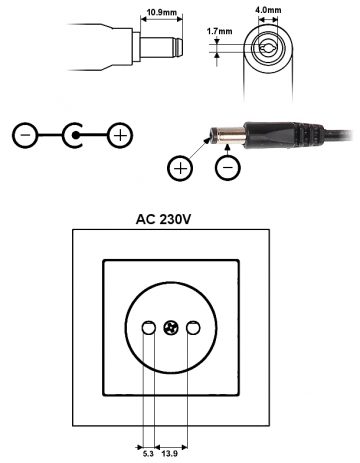 MAIŅSTRĀVAS BAROŠANAS ADAPTERIS 6V/2A/4.0