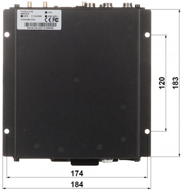 AHD, PAL, IP MOBILAIS VIDEOIERAKSTĪTĀJS PROTECT-218 4 KANĀLI