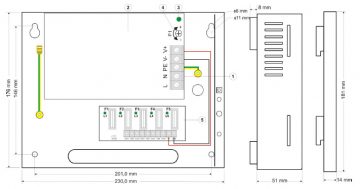 SLĒGIERĪCES ADAPTERIS PSDC-05125T