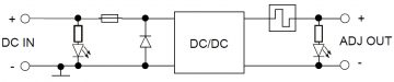 PĀRVEIDOTĀJA MODULIS PZU-4810-D2 DC/DC