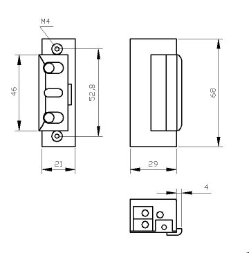 ELEKTROMAGNĒTISKĀS SAKABES R4-24.13 REVERSĪVS