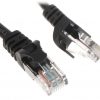 PATCHCORD RJ45/0.5-BLACK 0.5 m