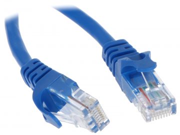 PATCHCORD RJ45/0.5-BLUE 0.5 m