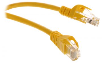 PATCHCORD RJ45/0.5-YELLOW 0.5 m