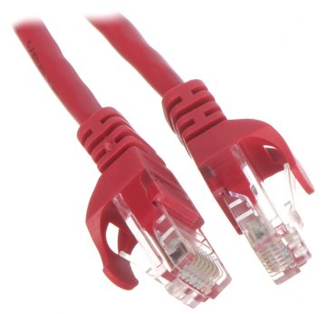 PATCHCORD RJ45/1.8-RED 1.8 m