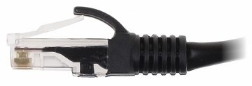 PATCHCORD RJ45/3.0-BLACK 3.0 m