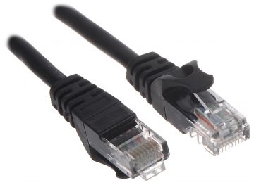 PATCHCORD RJ45/3.0-BLACK 3.0 mPATCHCORD RJ45/3.0-BLACK 3.0 m