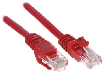 PATCHCORD RJ45/3.0-RED 3.0 m