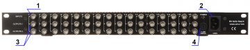 VIDEO SADALĪTĀJS RV-16/32-RACK