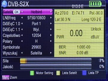 SATELĪTA SKAITĪTĀJS S-22 DVB-S/S2/S2X Spacetronik