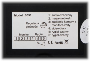 VIDEO DOMOFONS S551-SKN VIDOS