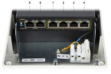 SWITCH POE S-64H 4-PORTU PULSAR