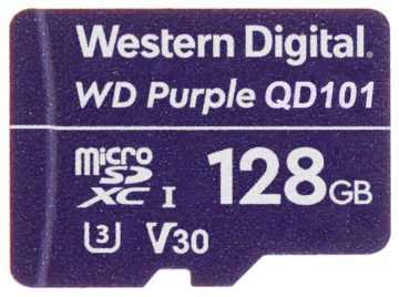 ATMIŅAS KARTE SD-MICRO-10/128-WD microSD UHS-I, SDXC 128 GB Western Digital