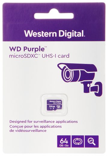 ATMIŅAS KARTE SD-MICRO-10/64-WD microSD UHS-I, SDXC 64 GB Western Digital