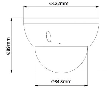 DAHUA SD22204UE-GN 2.1MP PTZ IP kamera