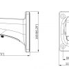 DAHUA SD8A440-HNF-PA 4MP PTZ IP kamera ar motorizētu varifokālo objektīvu
