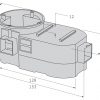 DUBULTA ZEMAPMETUMA KĀRBA SE-2X60-G SIMET