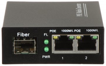 SWITCH POE SPS-2P/1SFP 2-PORTU + SFP