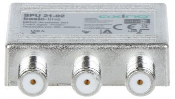 PĀRSLĒGŠANAS SLĒDZIS SPU-21-02 DiSEqC 2.0 AXING