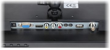 MONITORS VGA, HDMI, AUDIO, 2XVIDEO, USB, TĀLVADĪBAS PULTS TFT-12/CCTV 11.6 "