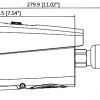 DAHUA TPC-BF2221-B7F8 2.1MP IP kamera ar motorizētu varifokālo objektīvu