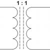 VIDEO-AUDIO TRANSFORMATORS TR-1P+1AU/50