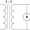 AUDIO SIMETRIZĒJOŠS TRANSFORMATORS TR-1AU