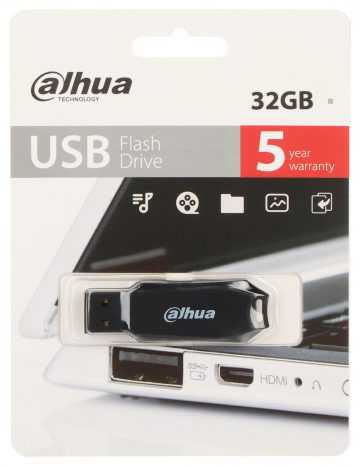 ZIBATMIŅA USB-U176-20-32G 32 GB USB 2.0 DAHUA