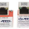 UTP / COAXIAL PĀRVEIDOTĀJU KOMPLEKTS LAN+POE PĀRRAIDEI XCOAX3-SET-BOX KOMPLEKTĀ 2 GAB. ATTE