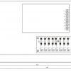 SLĒGIERĪCES ADAPTERIS TĪKLA BAROŠANAS BLOKS ZK-100-8