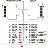 8-PORTU PANELIS AR STRĀVAS ADAPTERI ZR48-158/POE-8 48 V DC 3.3 A